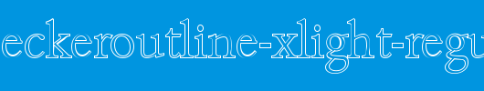 JoshuaBeckerOutline-Xlight-Regular.ttf