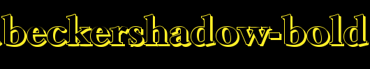 JoshuaBeckerShadow-Bold.ttf