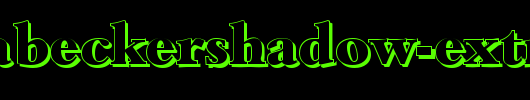 JoshuaBeckerShadow-ExtraBold-Regular.ttf