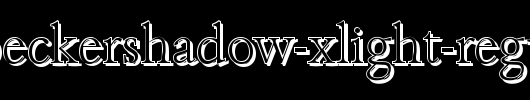 JoshuaBeckerShadow-Xlight-Regular.ttf