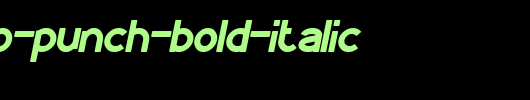 KANGAROO-Punch-Bold-Italic.ttf