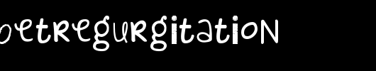 KGAlphabetRegurgitation.otf