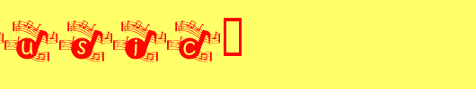 KGMUSIC1.ttf