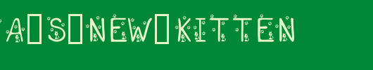 KR-Sara-s-New-Kitten.ttf