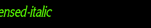KaneCondensed-Italic.ttf