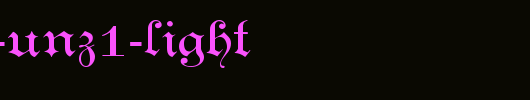 Kanzlei-UNZ1-Light.ttf