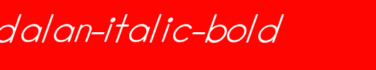 Kata-Bidalan-Italic-Bold.ttf