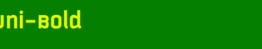 KautivaUni-Bold_英文字体