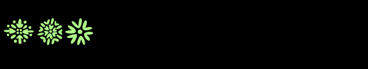 Kembang_英文字体