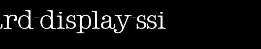 Keyboard-Display-SSi.ttf