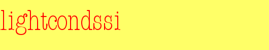 KeyboardLightCondSSi.ttf
