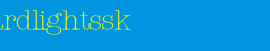 KeyboardLightSSK.ttf