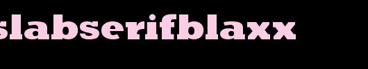 KleinSlabserifBlaxX.ttf
