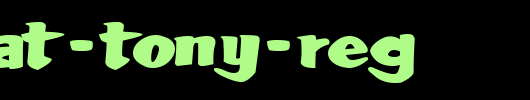LHF-Fat-Tony-REG.ttf