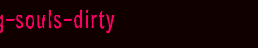 Last-living-souls-Dirty.ttf
