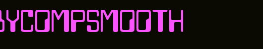 LazenbyCompSmooth_英文字体