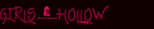 Lazy-Girls-hollow.ttf