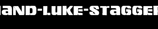 Left-Hand-Luke-Staggered.ttf