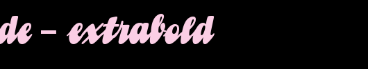 Lemonade-ExtraBold.ttf
