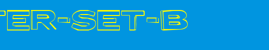 Letter-Set-B.ttf
