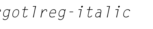 LetterGotLReg-Italic.ttf