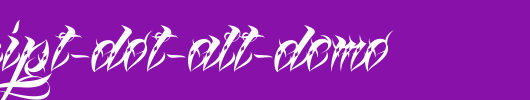 Lina-Script-Dot-Alt-Demo.ttf