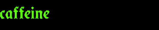 LindbergCaffeine.ttf