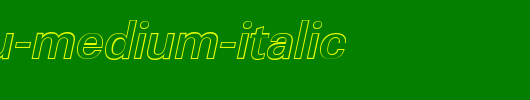 LinearOu-Medium-Italic.ttf