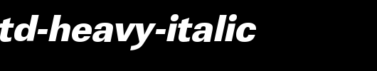 LinearStd-Heavy-Italic.ttf