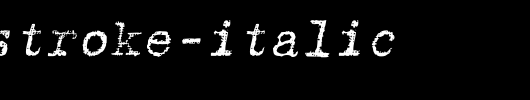 Linenstroke-Italic.ttf