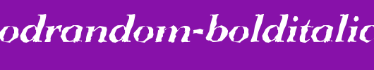 LingwoodRandom-BoldItalic.ttf