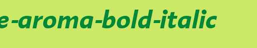 Linotype-Aroma-Bold-Italic.ttf