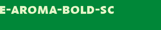 Linotype-Aroma-Bold-SC.ttf