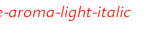 Linotype-Aroma-Light-Italic.ttf