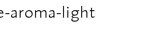 Linotype-Aroma-Light.ttf