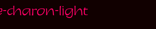 Linotype-Charon-Light.ttf