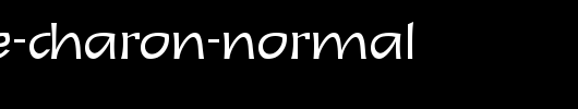 Linotype-Charon-Normal.ttf