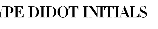 Linotype-Didot-Initials.ttf