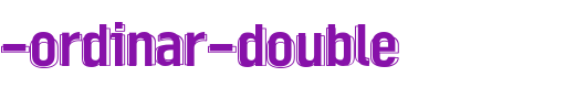 Linotype-Ordinar-Double.ttf