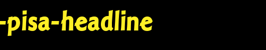 Linotype-Pisa-Headline.ttf