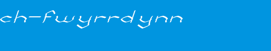Llynfyrch-Fwyrrdynn.ttf