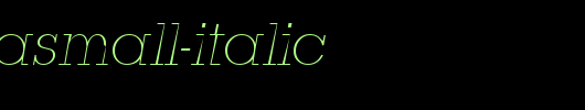 LubianaSmall-Italic.ttf