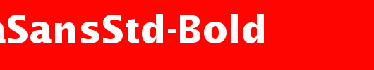 LucidaSansStd-Bold_英文字体