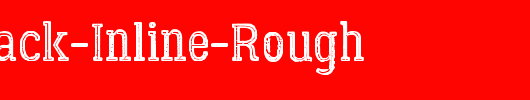 Lumberjack-Inline-Rough_英文字体