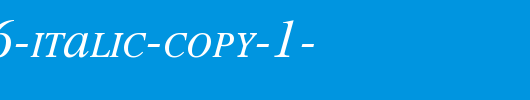 MEAN-26-Italic-copy-1-.ttf