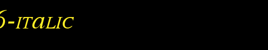 MEAN-26-Italic.ttf