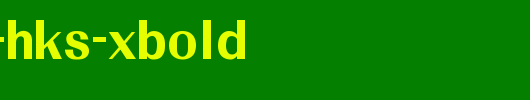 MEllan-HKS-Xbold.ttf