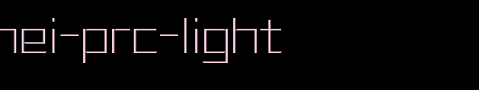 MStiffHei-PRC-Light.ttf