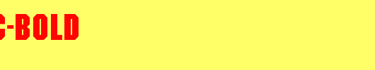 MachineC-Bold_英文字体