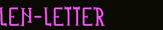 Madalen-Letter.otf